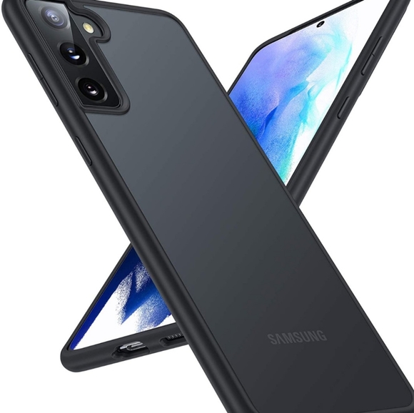 Torras Other - Torras Shockproof Case, Matte Black for Samsung Galaxy S21